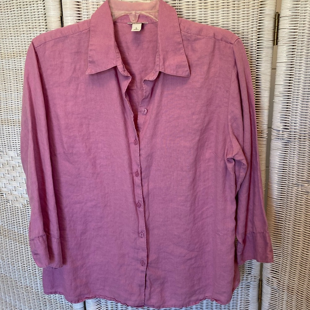 Lands’ End Linen Women’s sz Large